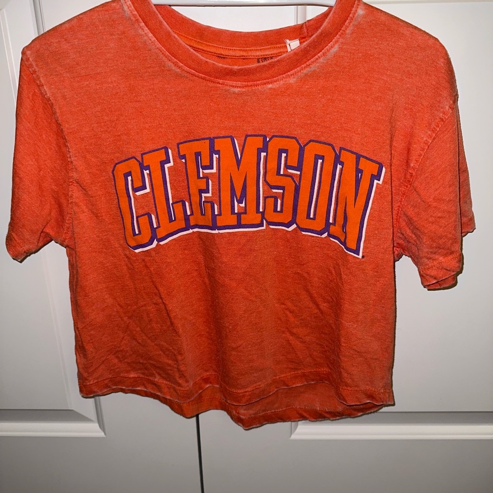 Clemson Crop Shirt